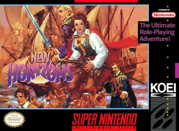 New Horizons (USA) box cover front